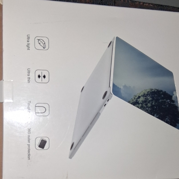 New 13 " Laptop Protective Case. Country Scene. - Picture 6 of 8